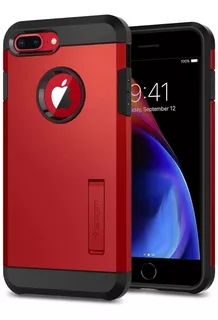 Funda Para iPhone 8 Plus, 7 Plus 2018 | Rojo