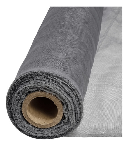 Tela Anti Inseto 3x73 Metros Polietileno Flex Cinza