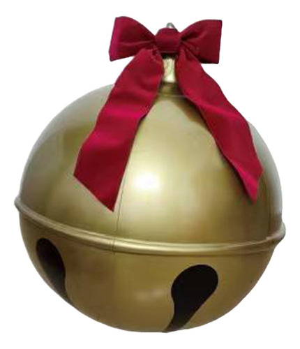 Adorno Gigante Con Forma De Bola De Navidad Inflable, Color