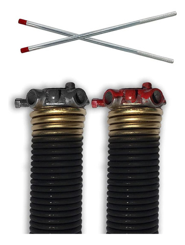 Dura-lift .250 X 2  X 35  Torsion Garage Springs (oro, Izqui