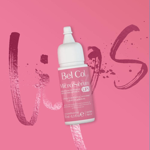 Sérum Labial Ácido Hialurônico Hidrata Volumoso Bel Col 10ml