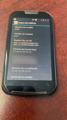 Motorola Xt621 Ferrari Android Telcel. Buen Estado. Leer!! (Usado)