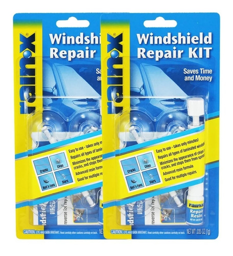 Rainx Kit Reparación De Parabrisas Rain X 600001 -2 Piezas