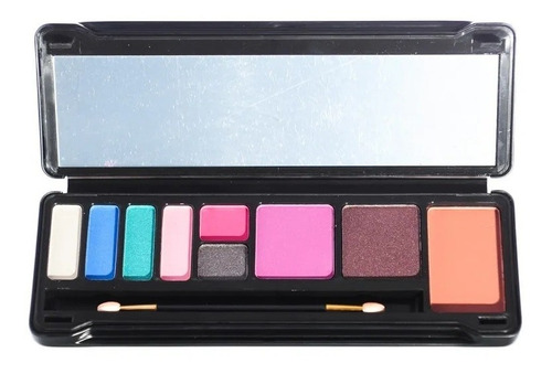 Paleta Metalica De Sombras Love Crazy Set De 9 Colores