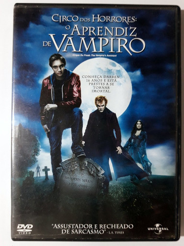 Dvd Circo Dos Horrores O Aprendiz De Vampiro Josh