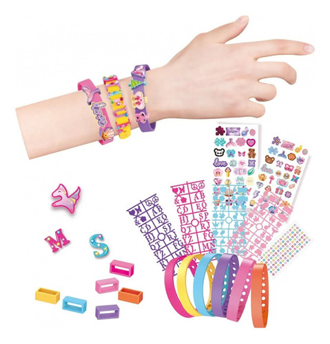 Set Juego Manualidades Set Para Armar Pulseras Emoticón