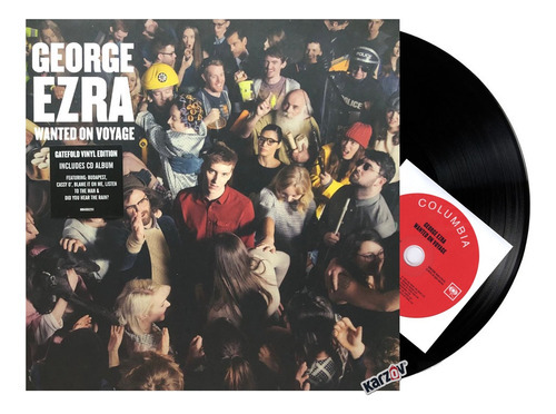 George Ezra Wanted On Voyage Lp Acetato Cd + Vinyl