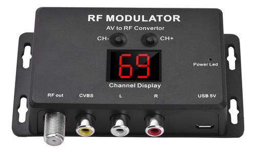 Modulador Av Para Conversor Rf Rf M60 Modulador