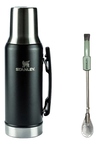 Termo Stanley Original 1,2 Litros Tapa Mate + Bombilla