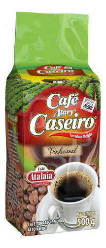 Café Atary Caseiro Torrado E Moido Tradicional A Vacuo 500g