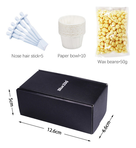 Q Kit De Cera Nasal Portátil Sem Papel Z Para Nariz E Rosto