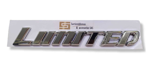 Emblema Limited  Cromado  18x2 5cm Toyota 4runner  Baul 