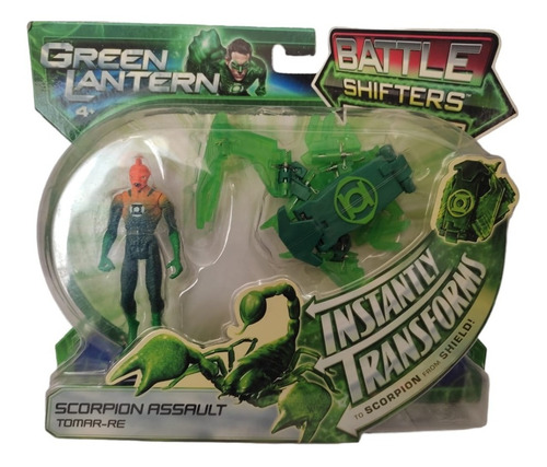 Tomar Re Scorpion Assault Linterna Verde Mattel 