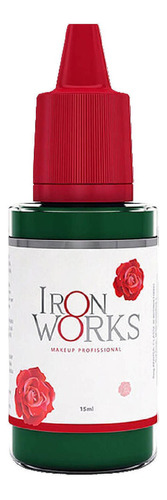 Pigmento Iron Works 15ml - Verde Escuro Cor Verde-escuro