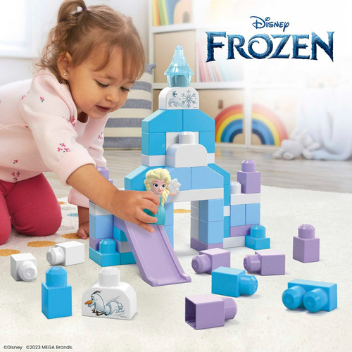 Mega Bloks Juguete De Construcción Castillo De Elsa 60piezas