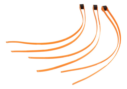 Brida De Nailon Para Cables, 3 Unidades, Con Cierre Automáti