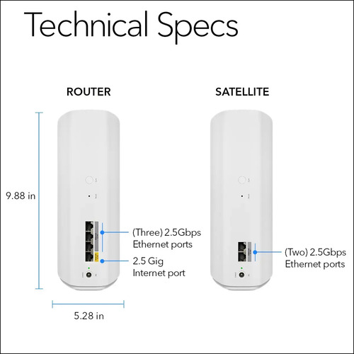 Sistema Orbi 770 Wifi 7 Mesh Tri-banda Router Y Extensor