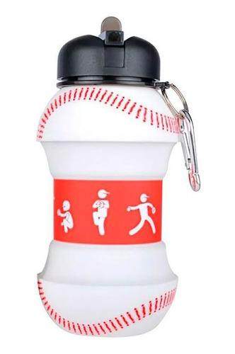 Botella Termo Deportiva Plegable Balón De Fútbol 200-500 Ml