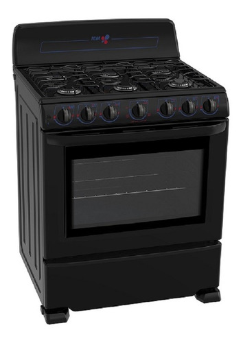 Estufa Iem Ei3032bapn0 76cm Negra Encendido Manual Ort