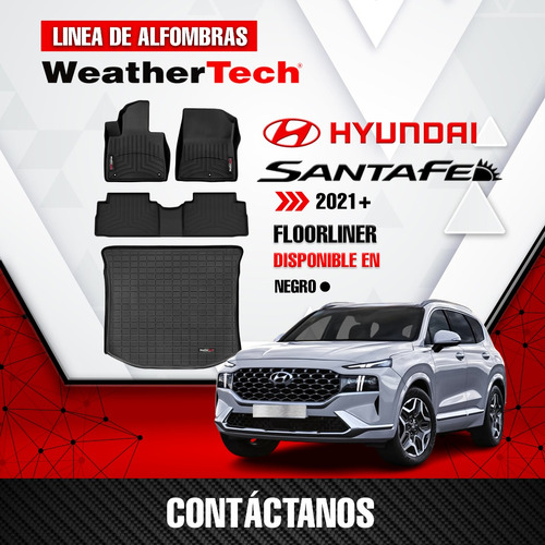 Alfombras Weathertech  Hyundai  Santa Fe 2021 +