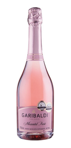 Espumante Garibaldi Moscatel Rosé 750m