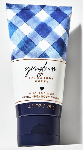 Bath & Body Works Crema Para El Cuerpo Gingham