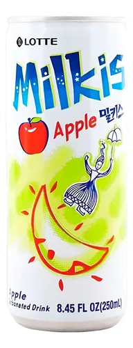 comprar Bebida Coreana Milkis Sabor Manzana 250ml Bebida Carbonatada