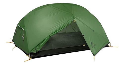 Carpa Camping Naturehike Mongar 2 Personas Ultraliviana Color Verde oscuro