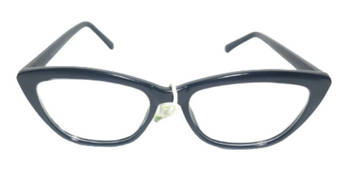 Imagen 2 de 2 de Anteojo Gafas Lentes Receta Armazon Plastico Negro Liquido