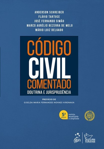 Livro Codigo Civil Comentado - Edição Atual - Tartuce