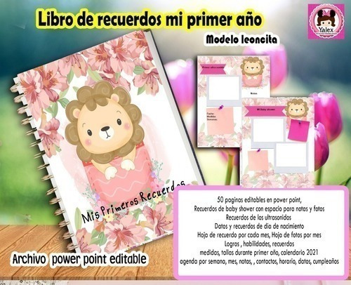 Kit Imprimible Álbum Mis Recuerdos Bebé Editable