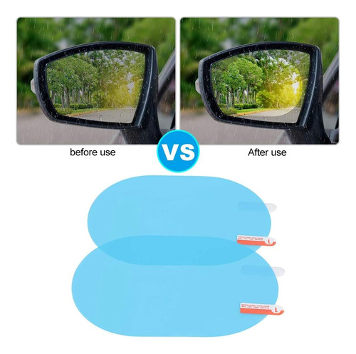 2 Piezas De Película De Coche Espejo Retrovisor