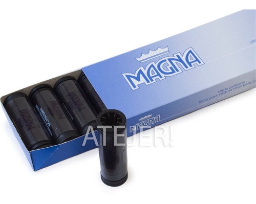 Imagen 2 de 3 de Hilo De Poliester 410 Magna X 10 Bobinas De 91,4 Metros C/u