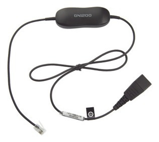 Jabra Jabra Gn1200 Cable Con Conexión Qd Y Rj-9 (88001-99) G