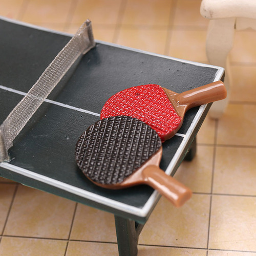 Kit De Tenis De Mesa En Miniatura, Juego De 2 Juegos De Mini