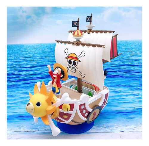Sunny Merry Barco Pirata Animado Luffy One Piece Juguete