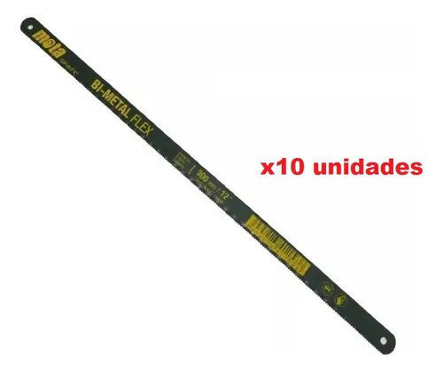 Hoja Sierra Mota Bi-metal As24 300mm X 10 Unidad 24 Dientes