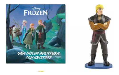 Colecion Frozen Clarin Nro 4 Libro + Personaje Kristoff