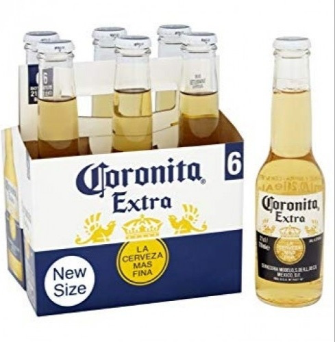 Cerveza Coronita Extra Caja Por 24 Unida - Ml A $14