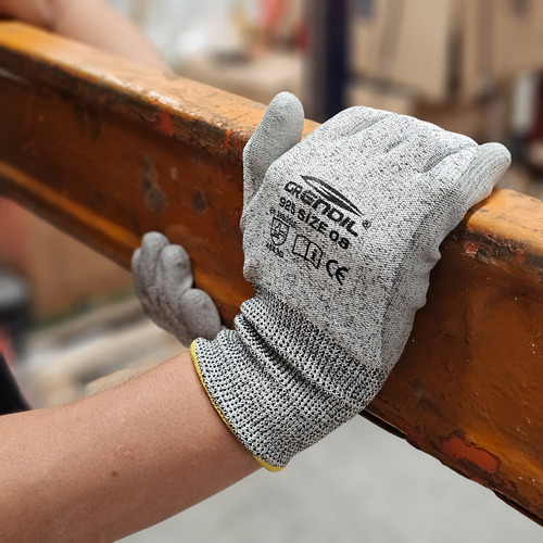 Guantes Para Trabajo Rudo Anticorte Nivel 5 Grendil 925