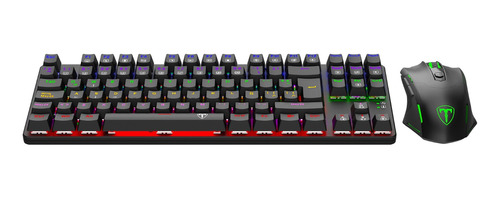 Combo T-dagger Advance Force T-tgs005 Teclado + Mouse Rgb