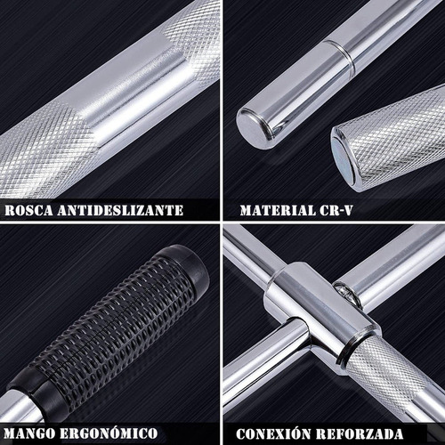 2024 Llave Cruzada Extendida Universal De 4 Vías De 23''