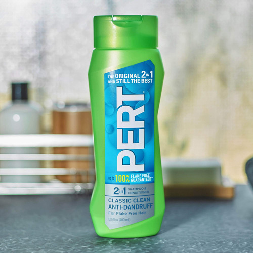 Shampoo E Condicionador Pert 2 Em 1, Anticaspa, 13,5 Fl. Onç