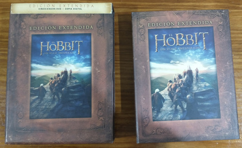 El Hobbit: Un Viaje Inesperado (extended 5 Dvd) Zona 1 Y 4 (Usado)