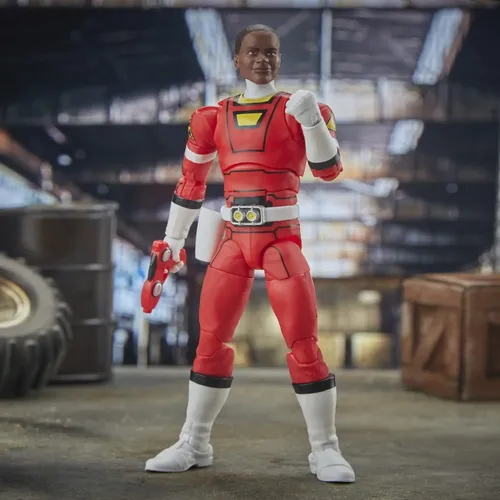 Boneco De Ação Power Rangers Lightning Turbo Vermelho 15cm