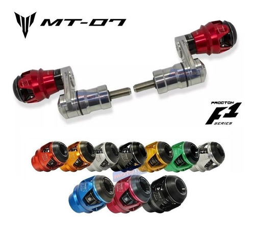 Slider Protetor Motor F1 Procton Yamaha Mt-07 Mt07 Mt 07