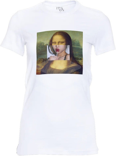 Blusa Mona Lisa Lolipop. Aesthetic.