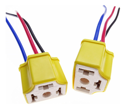 Enchufe Conector Para Ampolleta H4  Ceramico Par Am