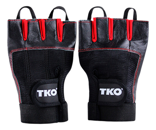 Guantes De Entrenamiento Xl Negro-rojo Tko