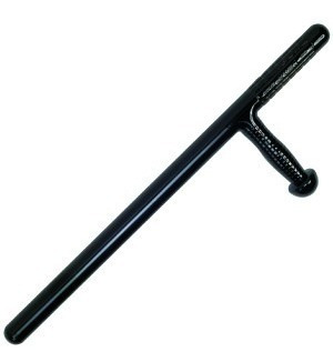 Imagen 3 de 7 de Paquete 2 Tonfa Macana Policarbonato Pvc Policíaca Pr-24